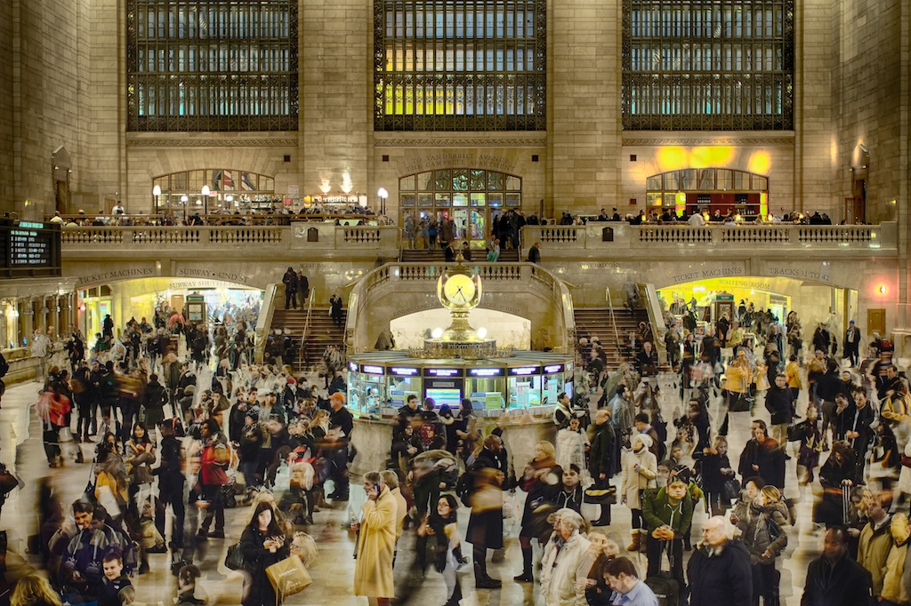 Hustle Bustle in Grand Central Station