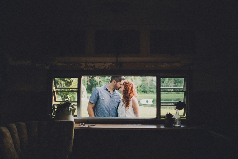 A Couple & A Camper | Engagement