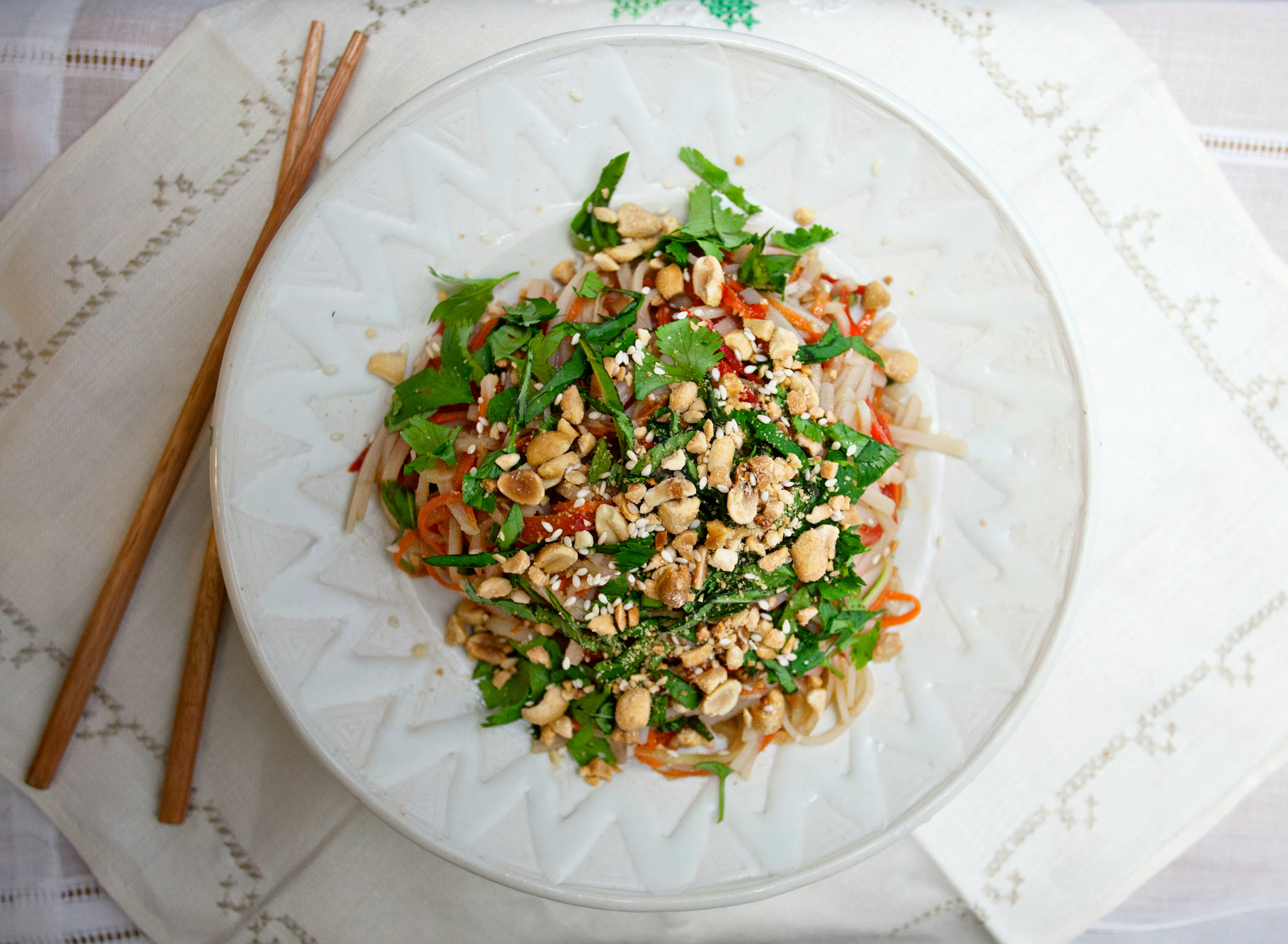 Produce On Parade - Veggie Thai Noodle Salad