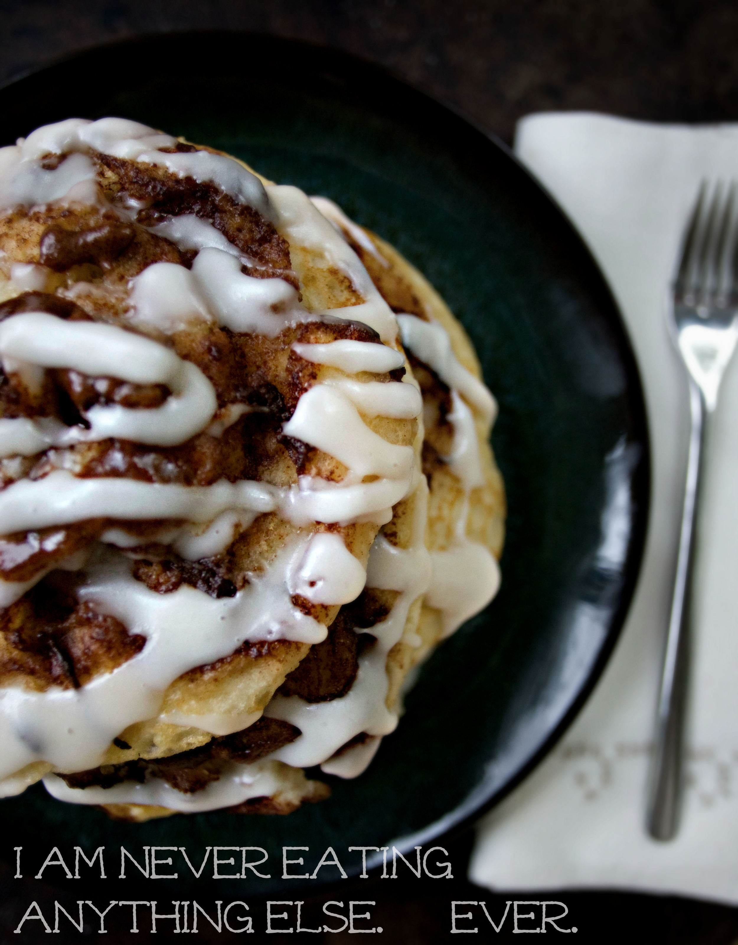 Produce On Parade - Coconutty Cinnamon Roll Pancakes