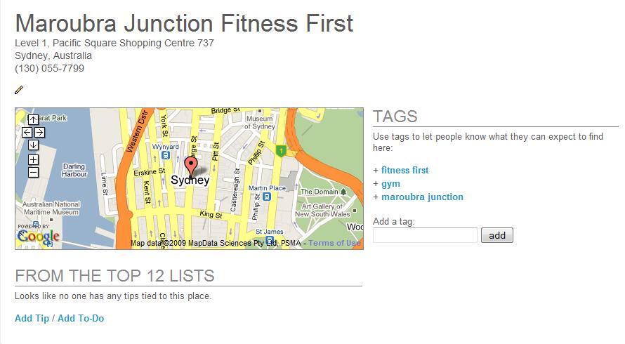 Fitness First, Maroubra Junction