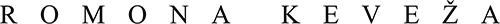 Romona Keveza Logo