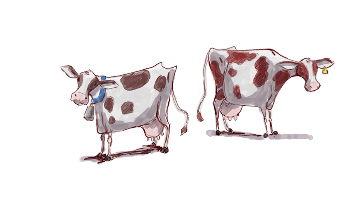Cows_stylized_paint13