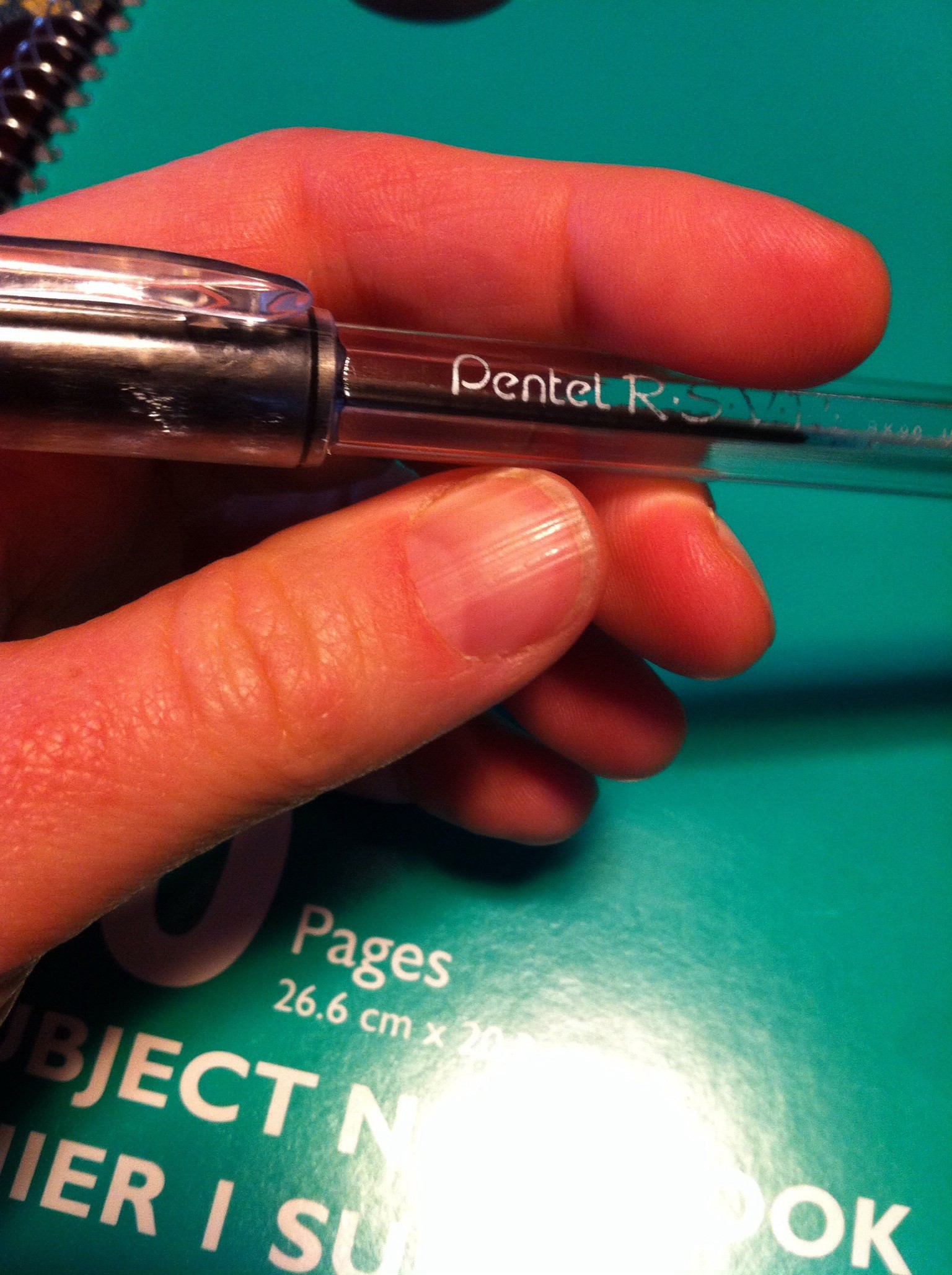 Preferred pen.