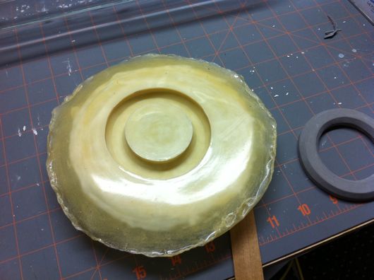 Finished latex mold