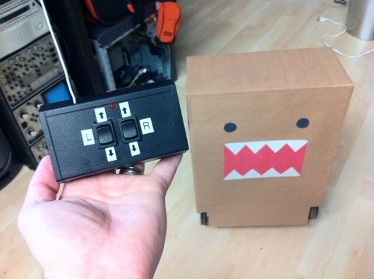 Completed Domo Wobbly Bot and Remote