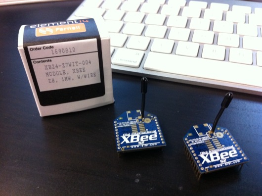 XBee S2 ZigBee RF modules by Digi International