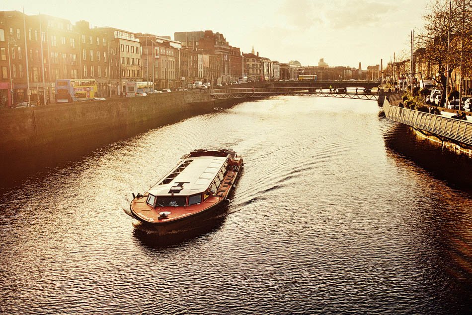 River Boat on the Liffey