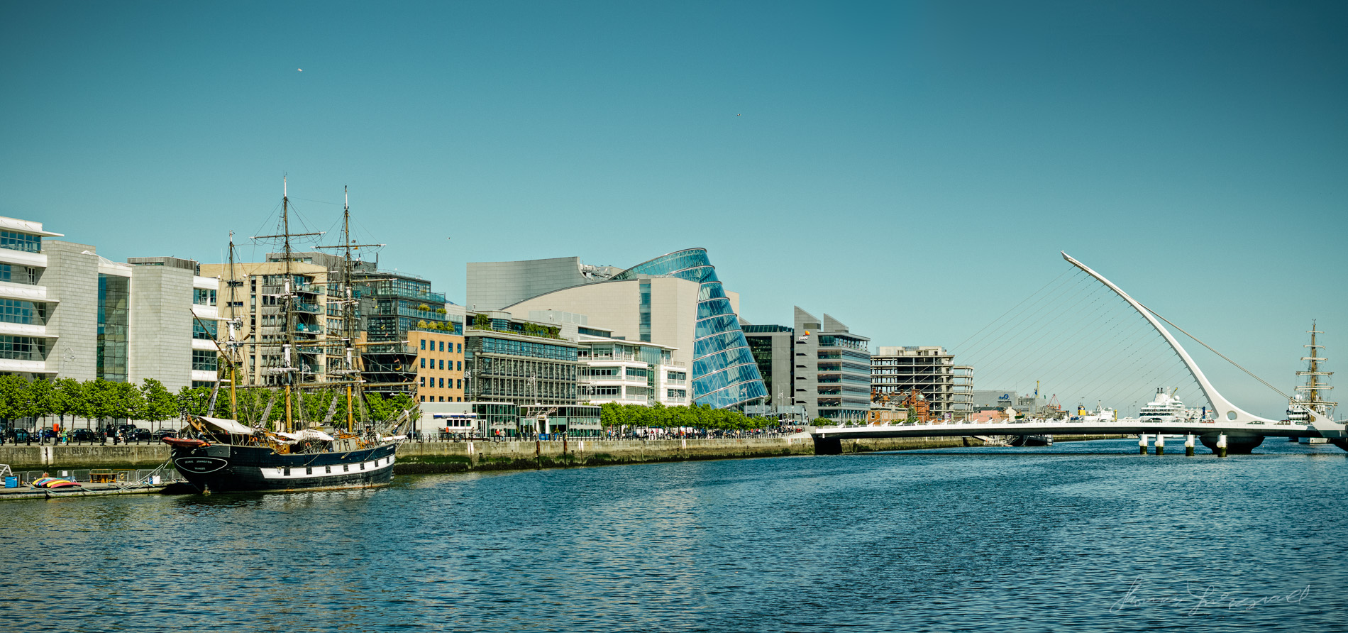 Dublin Docklands Skyline Panorama