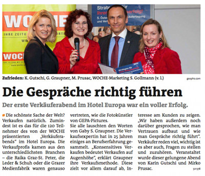 Meine Woche Graz Ausgabe März 2013 - Die Gespräche richtig führen