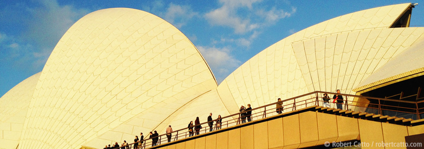 Sydney Opera House At Close Range