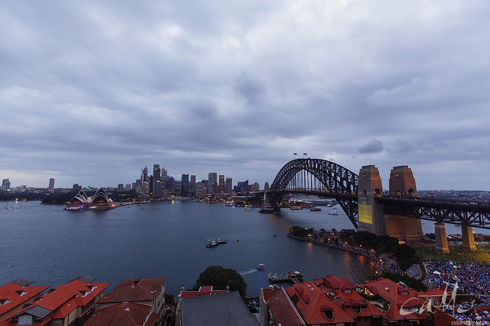 Sydney Harbour Bridge from Kirribilli