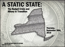 A Static State: The Budget Crisis and Albany in Transition