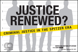 Justice Renewed? Criminal Justice in the Spitzer Era