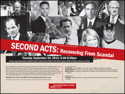 Second Acts: Recovering from Scandal