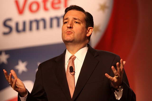 Ted Cruz speaking at the 2011 Values Voter Summit in Washington, DC. (Gage Skidmore/Flickr)