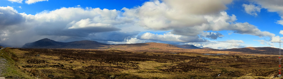 panorama scotland highlands mountain