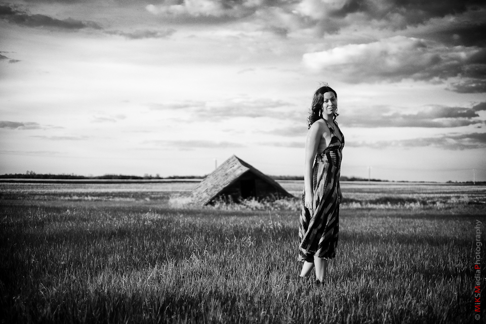 field alberta portrait woman photography