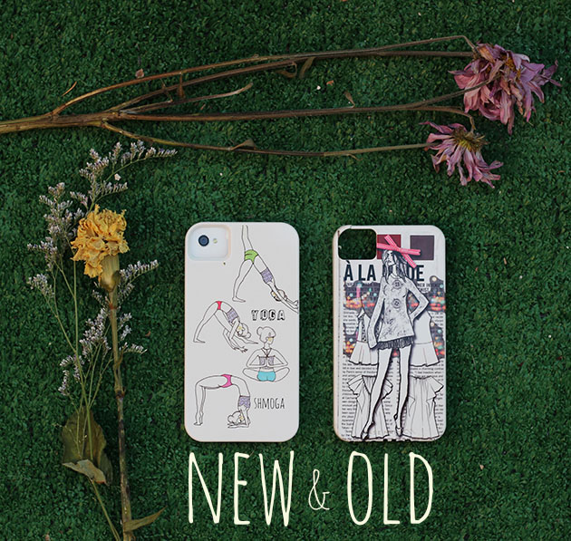 new and old iphone covers
