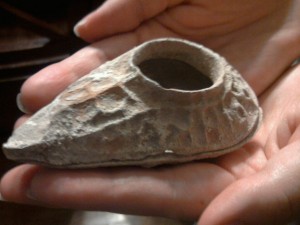 Ancient Oil Lamp Several Thousand Years Old