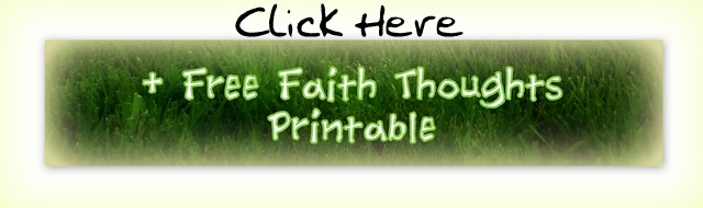 Free Faith Printables