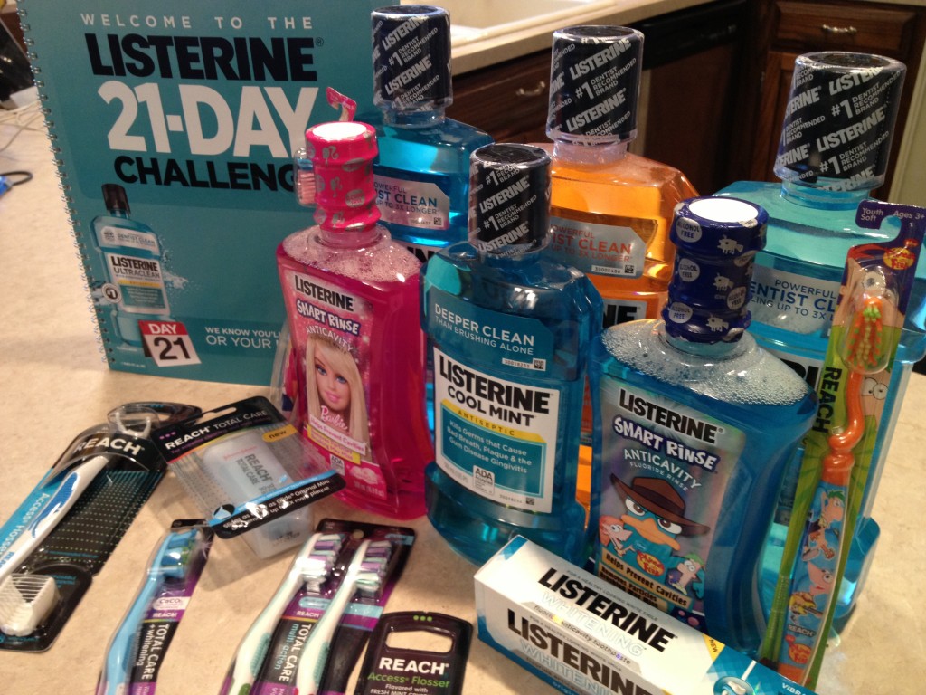 The Listerine Oral Health Challenge! ~www.thebettermom.com