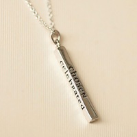 God's Heart for You - Rhodium Plated Necklace
