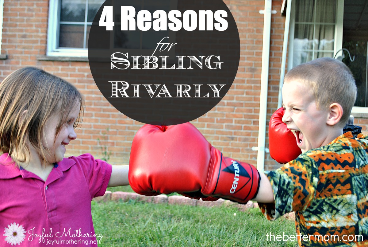 4 Reasons for Sibling Rivalry