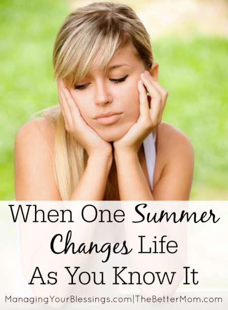 When One Summer Changes Life As You Know It