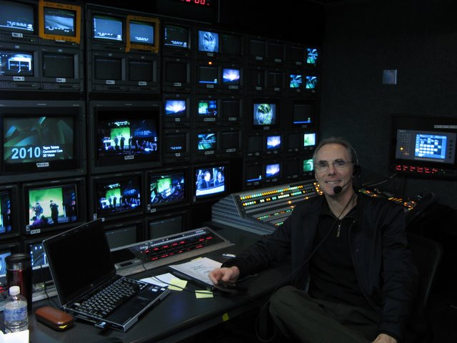 Jim in Touring Video Truck