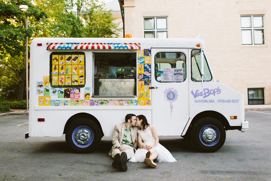 Ice Cream Truck Wedding