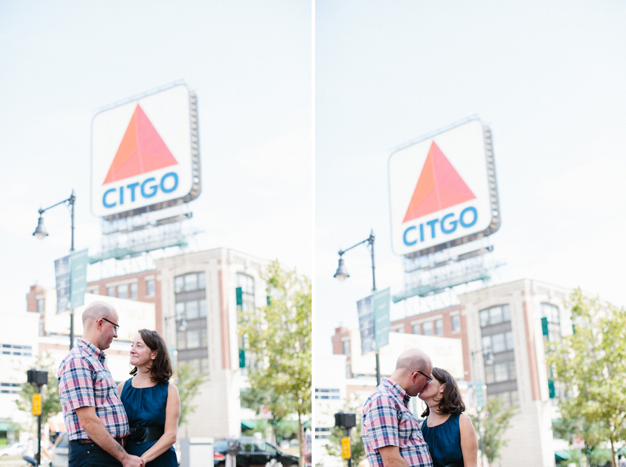 Kenmore Square Engagement Photographer