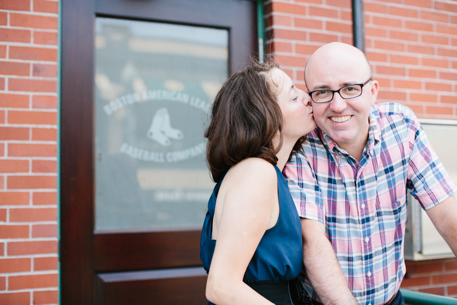 Kenmore Square Engagement Photographer