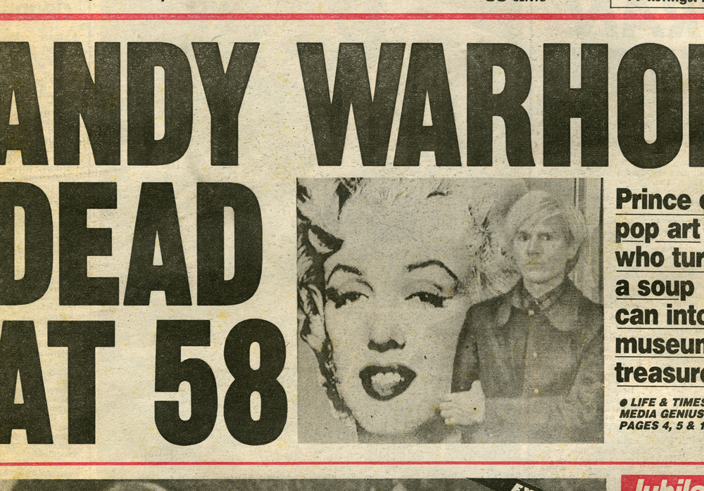 Warhol 15 Minutes Eternal Autre Magazine