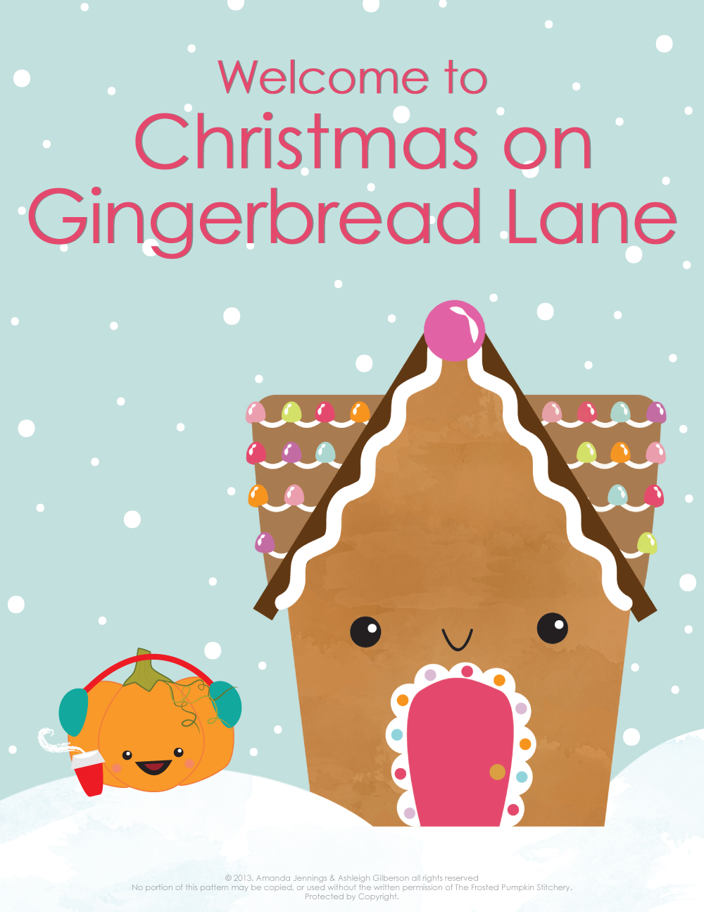 Christmas on Gingerbread Lane - Cover