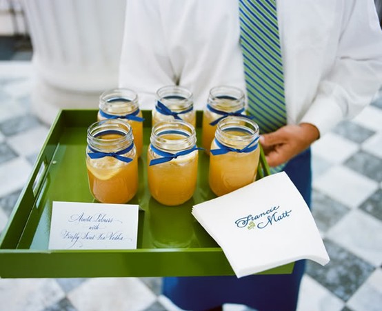 lowcountry wedding specialty drinks spiked arnold palmer
