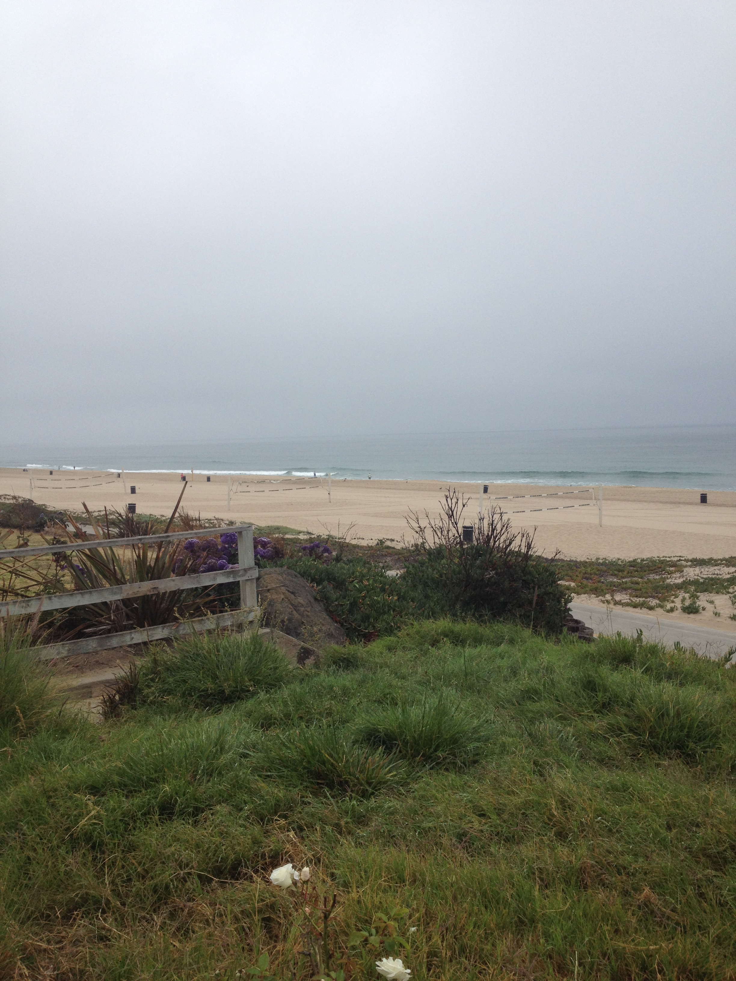 Even a cloudy day at the beach is a good day!