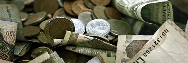 International Money Pile in Cash and Coins by epSos.de, on Flickr