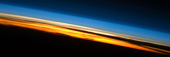 Sunset Over the Indian Ocean by NASA's Marshall Space Flight Center, on Flickr