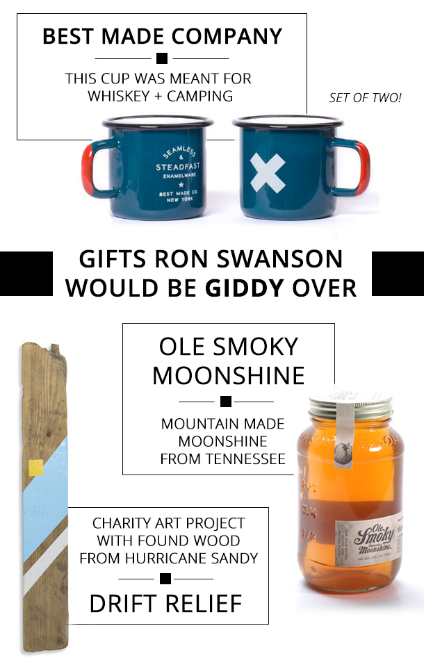 Valentine's Gifts that would make Ron Swanson Giddy