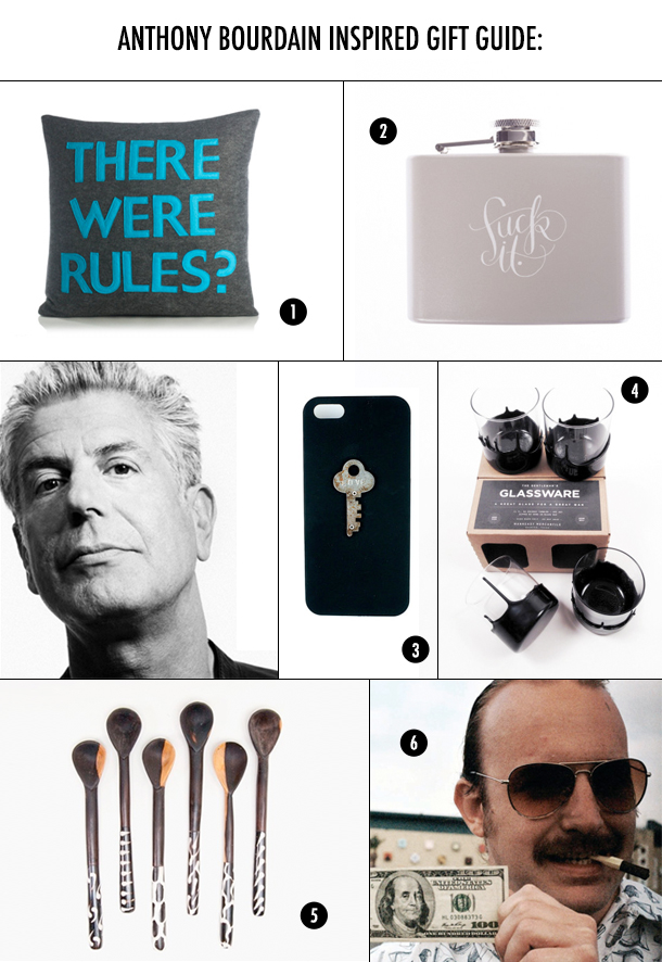 Gift Guide: For The Anthony Bourdain In Your Life