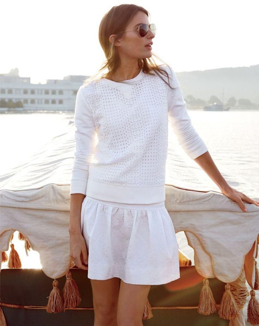 Jcrew passage to inda, jcrew style guide, june, monochrome look, jcrew white, summer white outfit