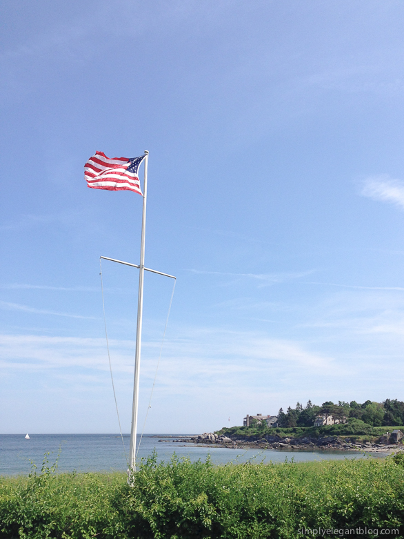 4th of July Photos, American Flag, 4th of July in Maine, Ocean Photographs