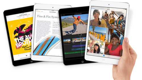 Apple iPad Mini Retina 2013 via Apple PR