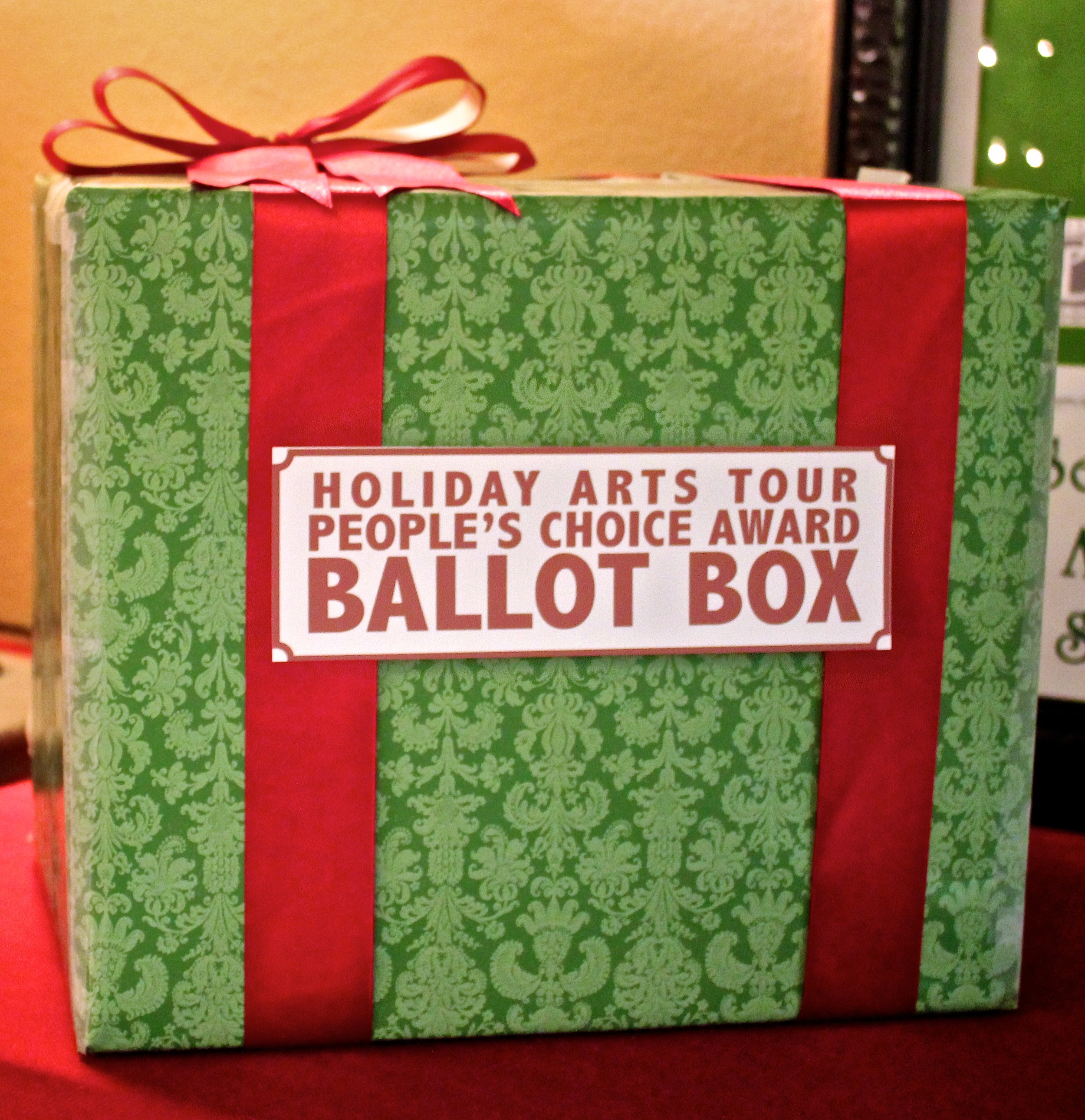 2013 People's Choice Ballot Box