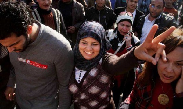 Samira Ibrahim, who won first part of her case against the Egyptian military's 
