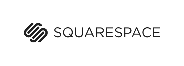 Squarespace logo horizontal black