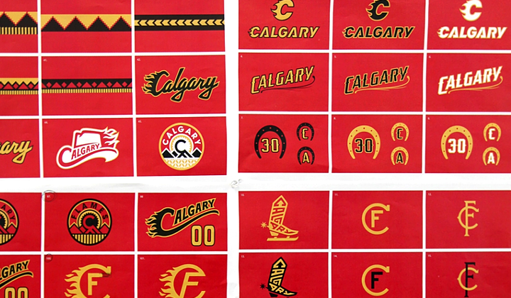 PHOTOS: Calgary Flames unveil new third jersey 