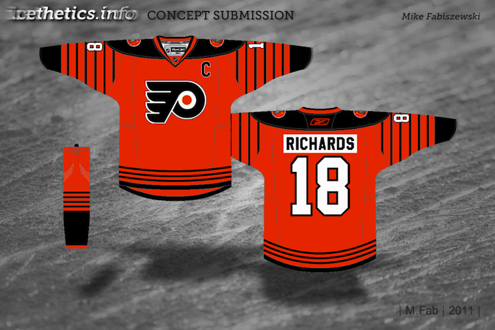 NHL Winter Classic 2012: Philadelphia Flyers Design Ugly Jersey