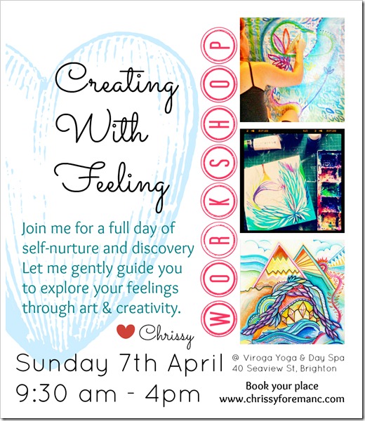 April 2013 Creating With Feeling flier